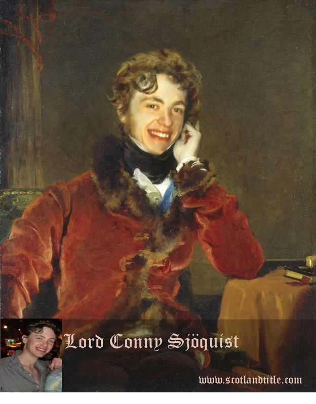 Lord Conny Sjöquist - Scotlandtitle