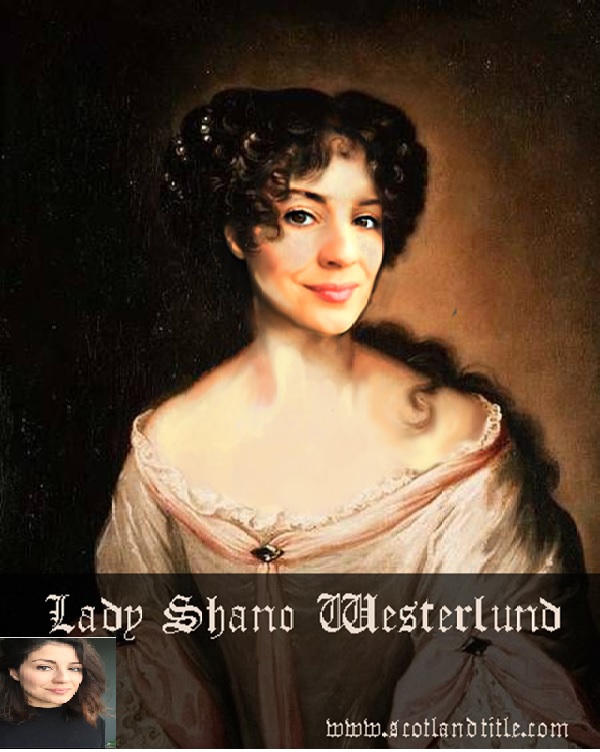 Lady Shano Westerlund - Scotlandtitle