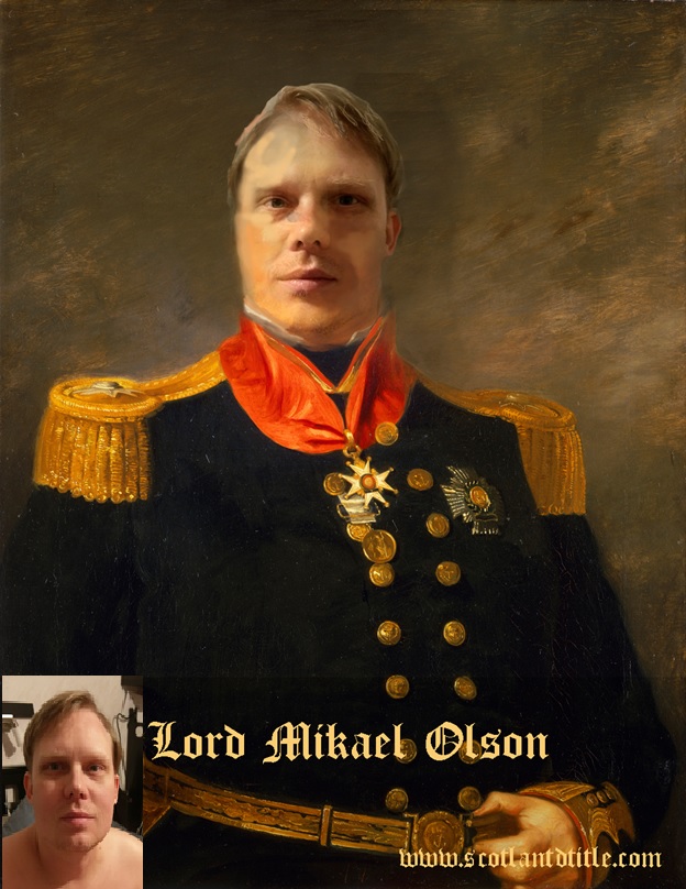 Lord Mikael Olson - Scotlandtitle